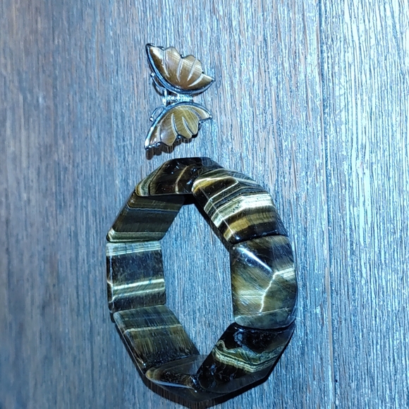 New Tigers Eye Ring and Bracelet - Picture 3 of 8